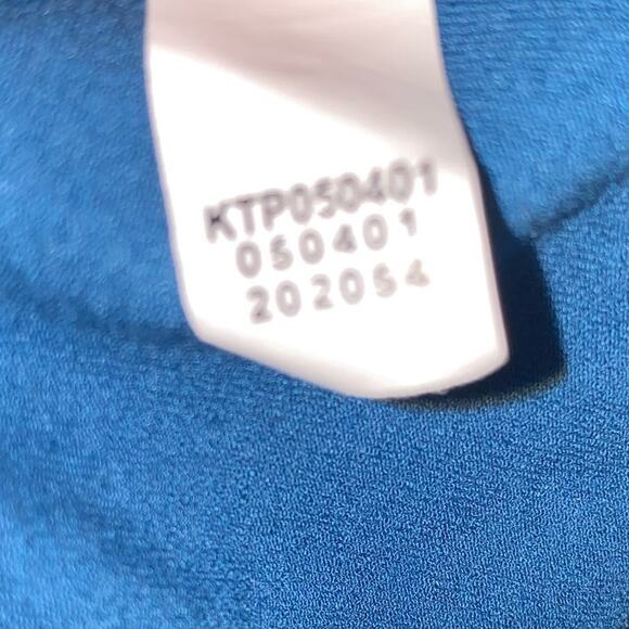 J. Jill Wearever Collection Blue Long Sleeve Crewneck Tunic Top Size Small - Picture 6 of 7